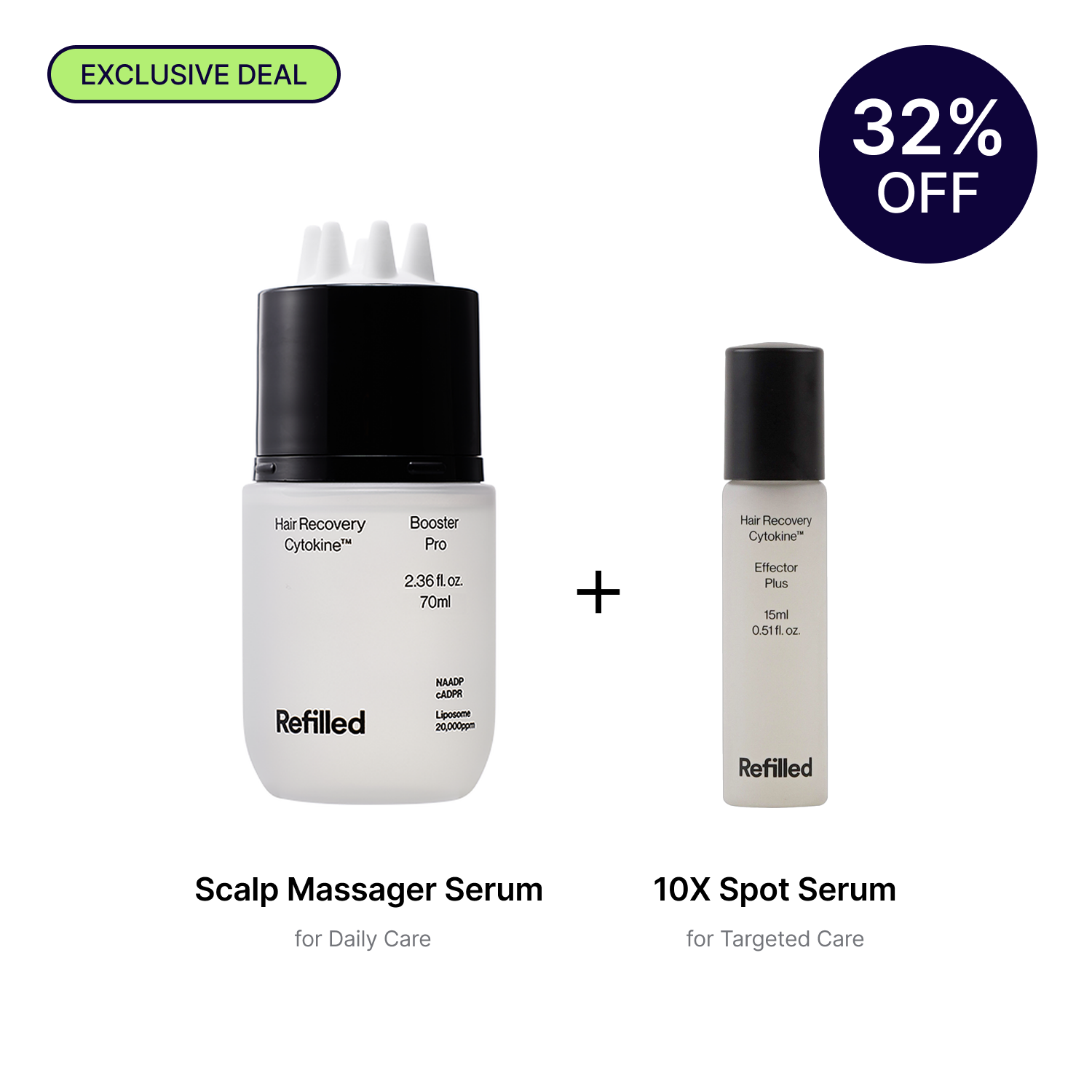 [Refilled] Intensive Hair Growth Set